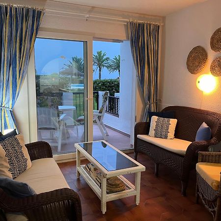 Sea & Pool View Garden Apartment Las Palmeras Nerja Eksteriør bilde